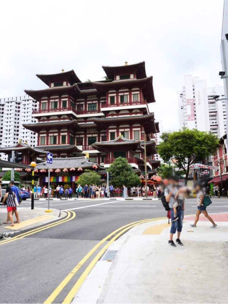 シンガポールBudda Tooth Relic Temple