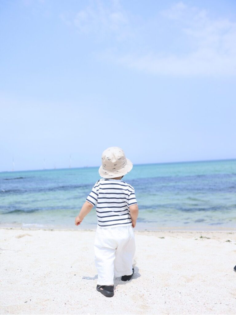 済州島郭支（クァクチ）海水浴場