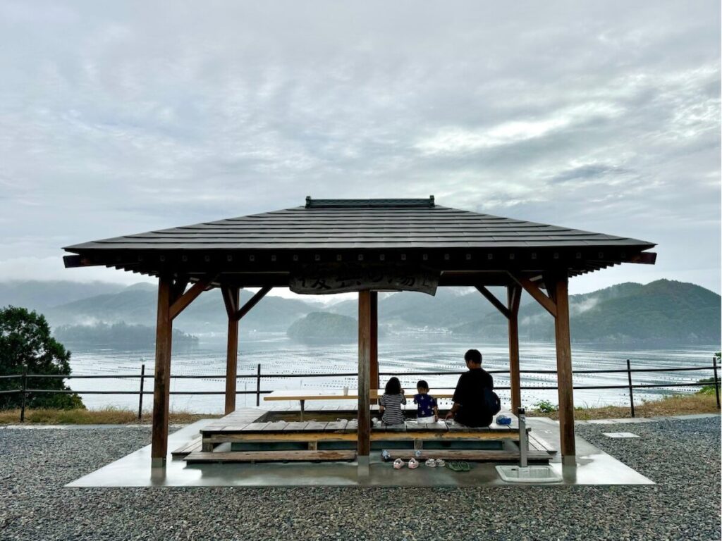 大船渡温泉の足湯