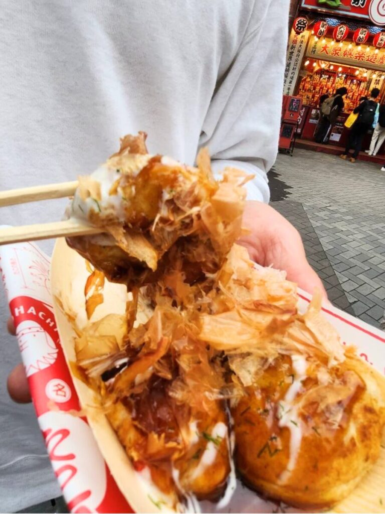 たこ八のたこ焼き食べ歩き