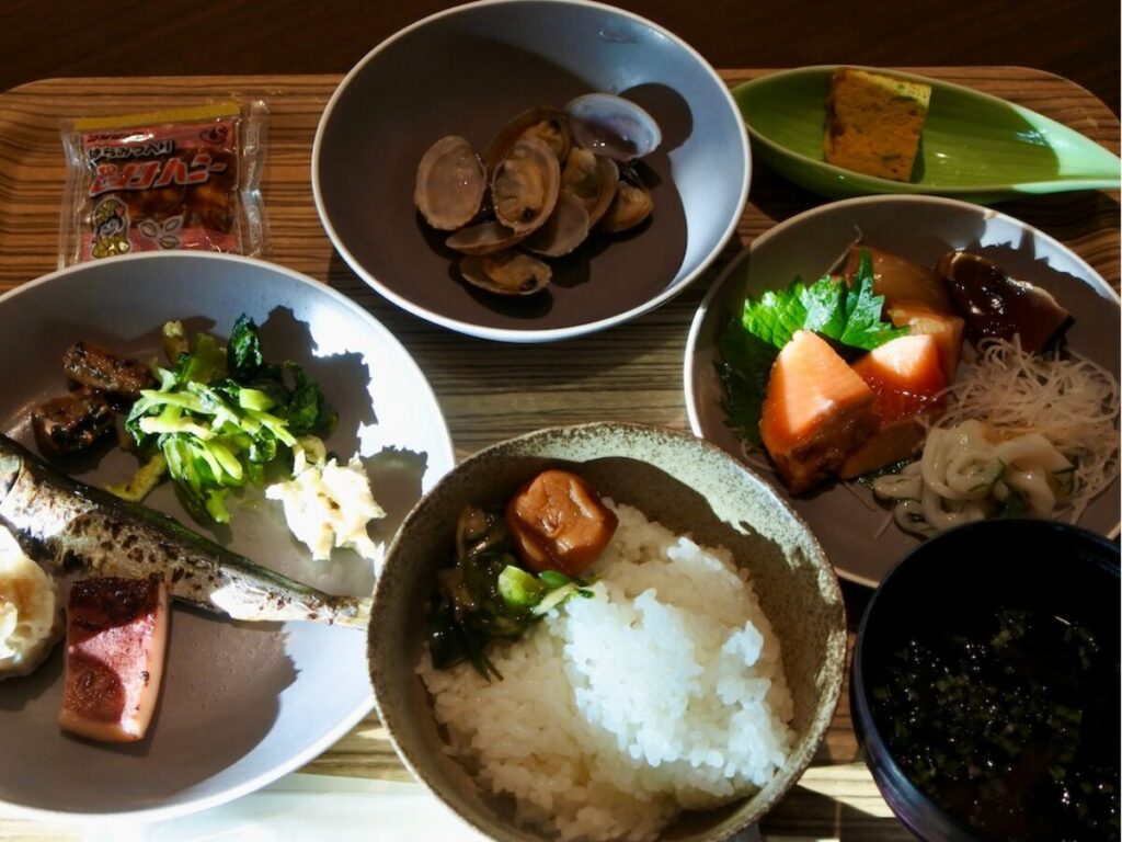 鴨川館の朝食